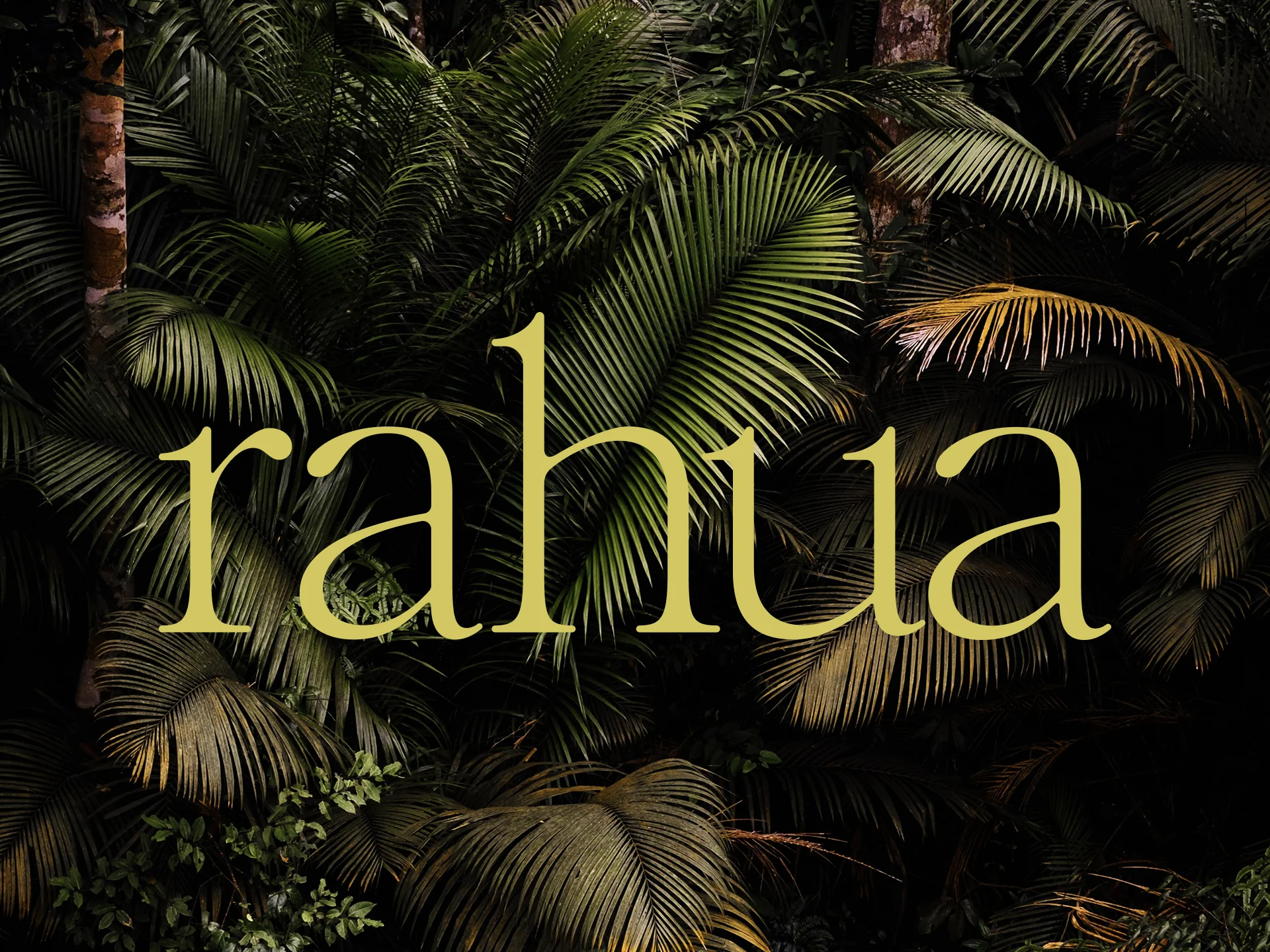 Rahua — brand refresh for clean hair and beauty