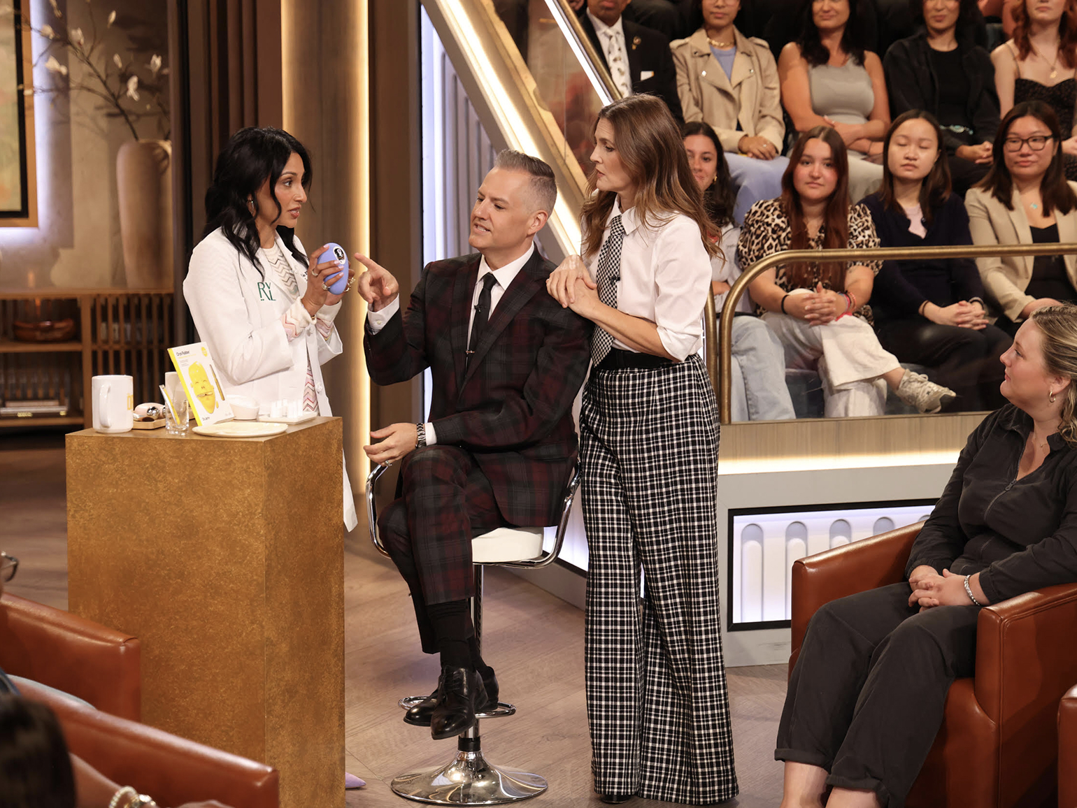 Dr. Rita V. Linkner appearing on television